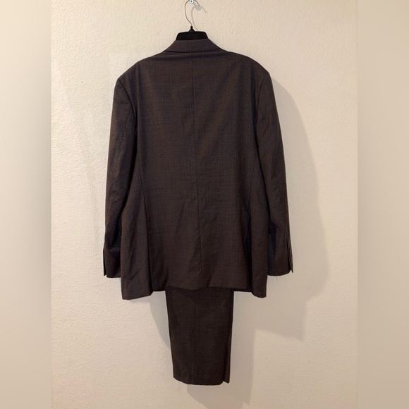 Jos A Banks Suit Reserve Liberty Men's Brown Suit PANTS AND JACKET 44L/38W - Picture 4 of 10